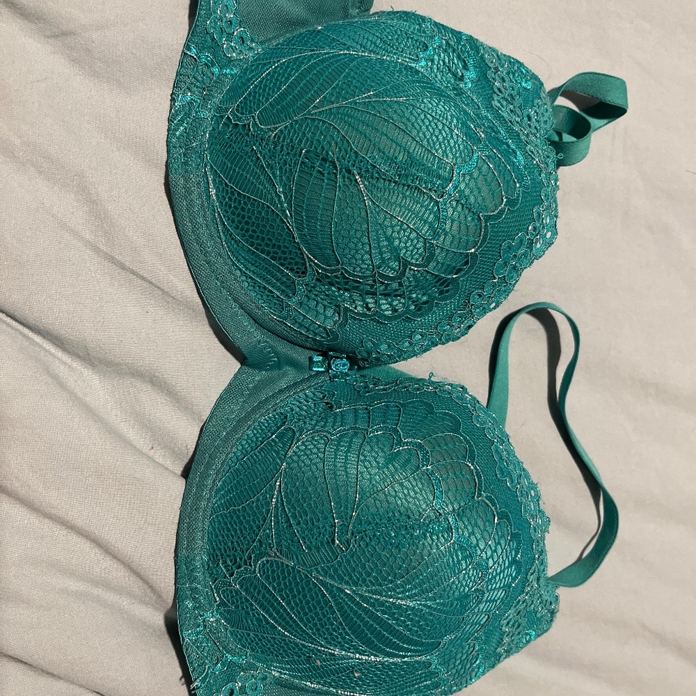 Teal Mermaid Style Bra